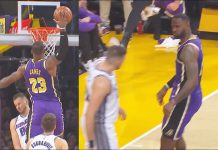 NBA: Co za wsad LeBrona! Zniszczył Bjelicę!