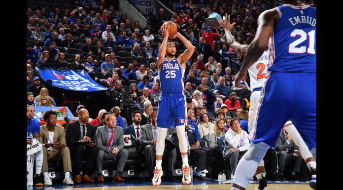 NBA: Ben Simmons z pierwszą trójką w karierze