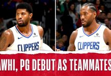 NBA: W końcu! Kawhi i PG13 zagrali pierwszy mecz razem!