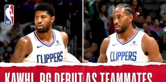 NBA: W końcu! Kawhi i PG13 zagrali pierwszy mecz razem!