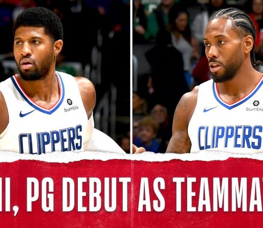 NBA: W końcu! Kawhi i PG13 zagrali pierwszy mecz razem!