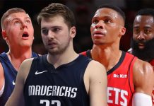 Wyniki NBA: 41 punktów Doncicia, 32 Hardena! Mavs lepsi od Rockets!