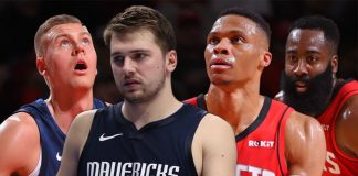 Wyniki NBA: 41 punktów Doncicia, 32 Hardena! Mavs lepsi od Rockets!