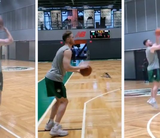 NBA: Hayward rzuca na treningu, ale kiedy wróci do gry?