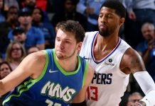 Wyniki NBA: Leonard i George zatrzymali Doncicia!