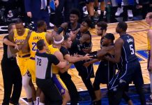 NBA: Przepychanka w meczu Magic – Lakers. Dwóch graczy wyrzuconych