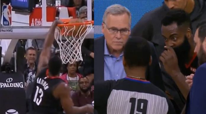 NBA: Błąd sędziów. Czemu nie uznali trafienia Hardena?