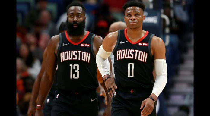 Wyniki NBA: 47 punktów Hardena i Younga, kluczowy wsad Moranta