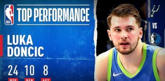 Wyniki NBA: Powrót Luki Doncicia, niechlubny rekord Nets