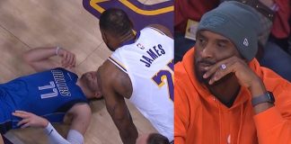 NBA: Mocny upadek Doncicia i pogawędka z Bryantem