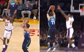 NBA: Trójka w twarz – rewanż Doncicia na LeBronie!