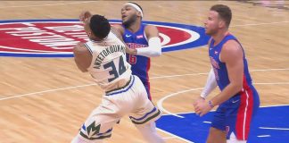 NBA: Brudne gierki Griffina. Giannis się nie dał