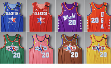 NBA pokazała stroje na All Star Weekend