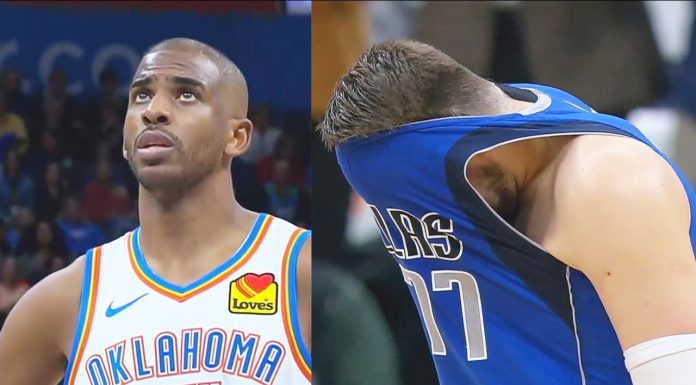 Wyniki NBA: 35 punktów Doncicia i zacięta końcówka z OKC. Rockets rozbili Nuggets