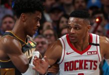 Wyniki NBA: Dogrywka w Cleveland, gorzki powrót Westbrooka