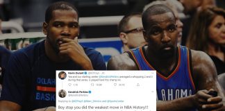 NBA: Beef Perkinsa z Durantem. Ostra wymiana zdań na Twitterze