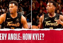 NBA: Cyrkowy rzut Lowry’ego!