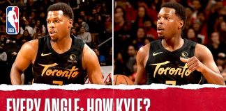 NBA: Cyrkowy rzut Lowry’ego!