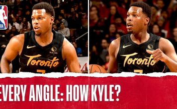 NBA: Cyrkowy rzut Lowry’ego!