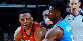 Wyniki NBA: Lakers rozbici, kolejny wyczyn Westbrooka, historyczny występ Lillarda