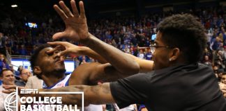 Bijatyka i ogromne zamieszanie w meczu NCAA