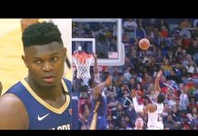 NBA: Niesamowity blok Ziona!