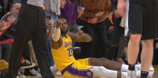 NBA: Showtime LeBrona w czwartej kwarcie!