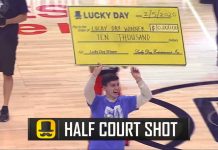 NBA: Kibic Clippers trafił z połowy i wygrał…