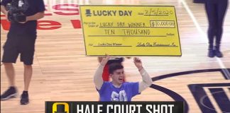 NBA: Kibic Clippers trafił z połowy i wygrał…