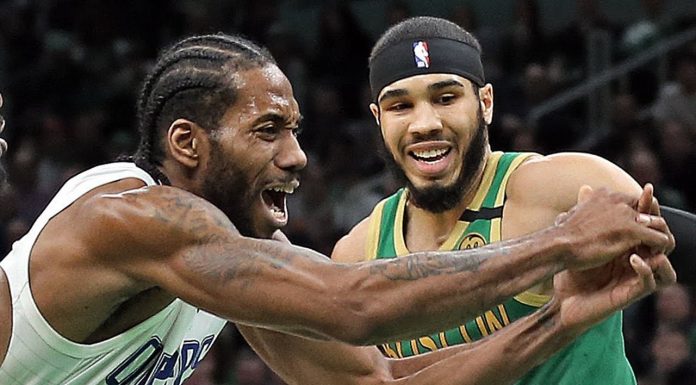 Wyniki NBA: Dwie dogrywki w Bostonie, rekord kariery Ziona