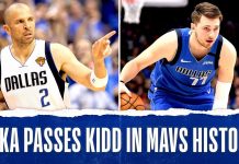 NBA: Luka Doncic pobił rekord Jasona Kidda