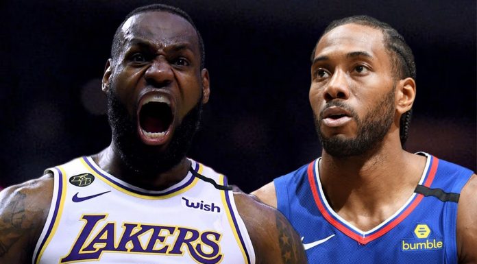 Wyniki NBA: Wielki mecz LeBrona! Derby dla Lakers!