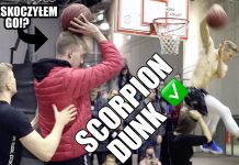 Wsady podczas meczu reprezentacji Polski