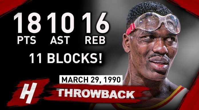 NBA: 30. rocznica wielkiego osiągnięcia Olajuwona. Nie triple-double, a quadruple-double!