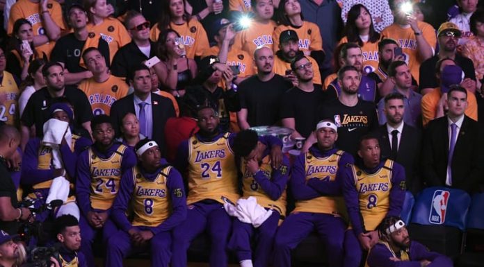 NBA: Moment, w którym gracze Lakers dowiedzieli się o śmierci Kobego