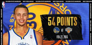 Oglądamy NBA: 11 trójek Stephena Curry’ego, rozpalił Nowy Jork!