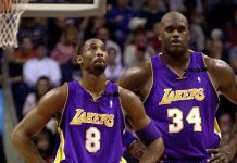 Quiz: Mistrzowie Lakers z lat 2000-2002 i 2009-2010. Ilu pamiętasz? kobe shaq
