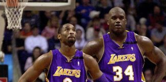 Quiz: Mistrzowie Lakers z lat 2000-2002 i 2009-2010. Ilu pamiętasz? kobe shaq