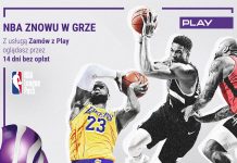 Oglądaj NBA z PLAY przez 14 dni bez opłat!