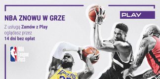 Oglądaj NBA z PLAY przez 14 dni bez opłat!