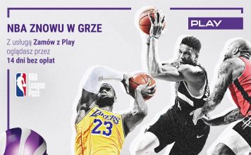 Oglądaj NBA z PLAY przez 14 dni bez opłat!