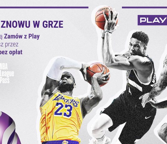 Oglądaj NBA z PLAY przez 14 dni bez opłat!