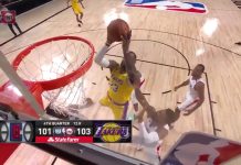 Wyniki NBA: Zwycięski rzut LeBrona! Emocjonująca pierwsza noc restartu