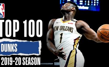 NBA: 100 najlepszych wsadów sezonu 2019/2020