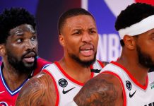 Wyniki NBA: 51 punktów Lillarda, Celtics lepsi po dogrywce, Pelicans poza play-offami, 41 „oczek” Riversa