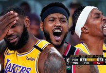 Wyniki NBA: Triple-double LeBrona nie wystarczyło, Blazers ograli Lakers! Magic zaskoczyli Bucks, Rockets rozbili Thunder