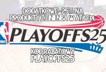 Dodatkowe 25% zniżki na produkty NBA!