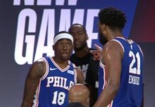 NBA: Embiid pokłócił się z kolegą, Sixers nadal mają te same problemy