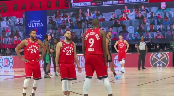 NBA: Nerwy w ekipie mistrzów. Ibaka wściekł się na Lowry’ego