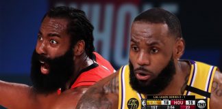 Wyniki NBA: James i Rondo blisko triple-double. Lakers jeden mecz od finałów zachodu!